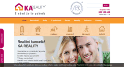 Desktop Screenshot of kareality.cz